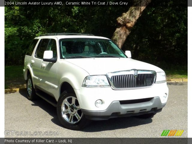 2004 Lincoln Aviator Luxury AWD in Ceramic White Tri Coat