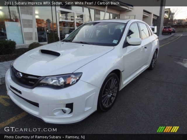 2011 Subaru Impreza WRX Sedan in Satin White Pearl
