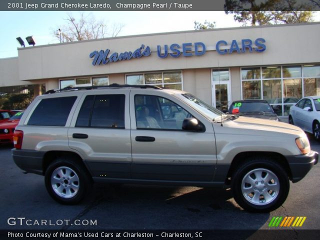 2001 Jeep Grand Cherokee Laredo in Champagne Pearl