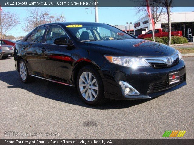 2012 Toyota Camry XLE V6 in Cosmic Gray Mica