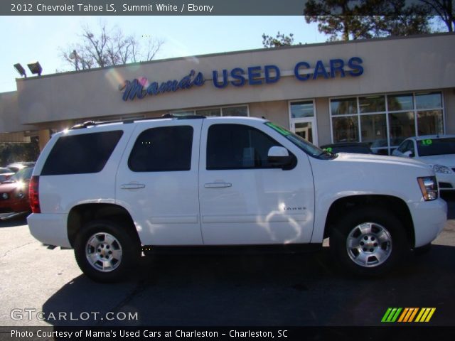 2012 Chevrolet Tahoe LS in Summit White