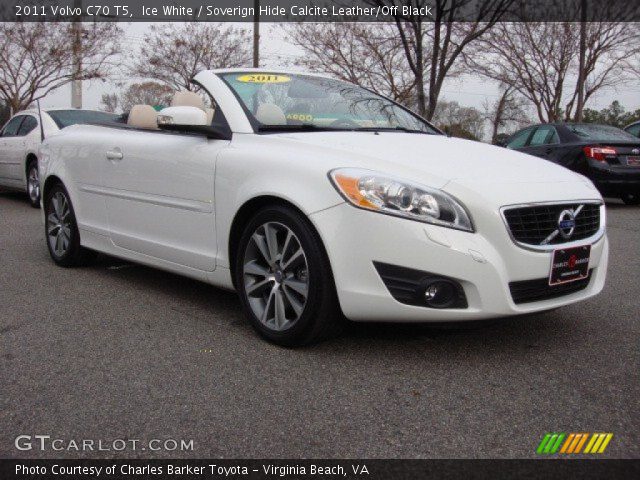 2011 Volvo C70 T5 in Ice White