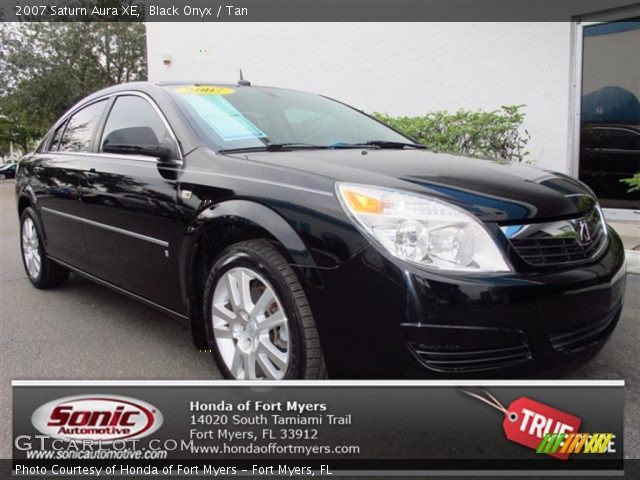 2007 Saturn Aura XE in Black Onyx