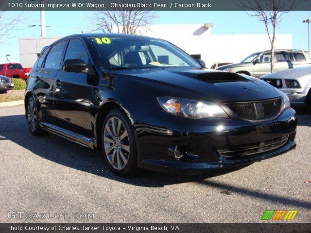 2010 Subaru Impreza WRX Wagon in Obsidian Black Pearl