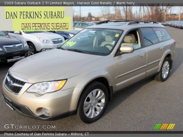 2009 Subaru Outback 2.5i Limited Wagon in Harvest Gold Metallic