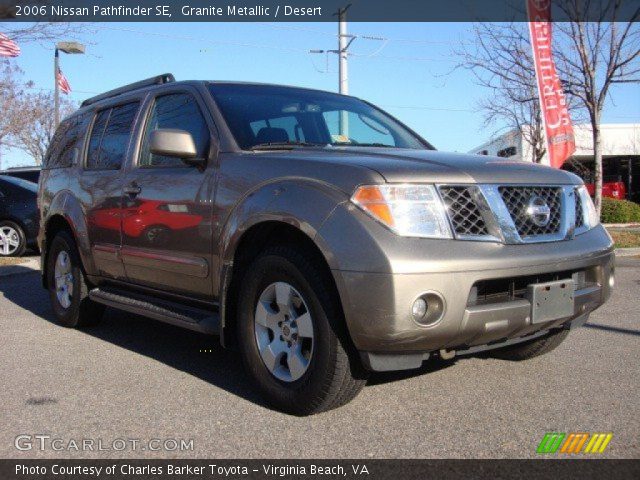 2006 Nissan Pathfinder SE in Granite Metallic