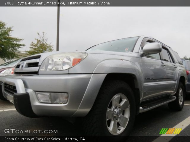 2003 Toyota 4Runner Limited 4x4 in Titanium Metallic