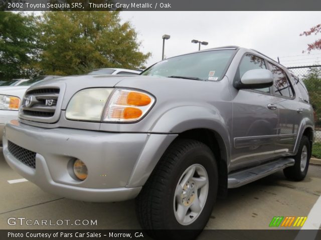 2002 Toyota Sequoia SR5 in Thunder Gray Metallic