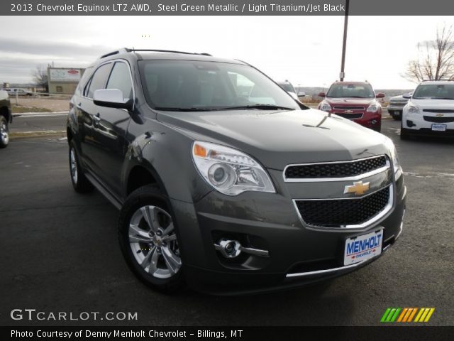 2013 Chevrolet Equinox LTZ AWD in Steel Green Metallic