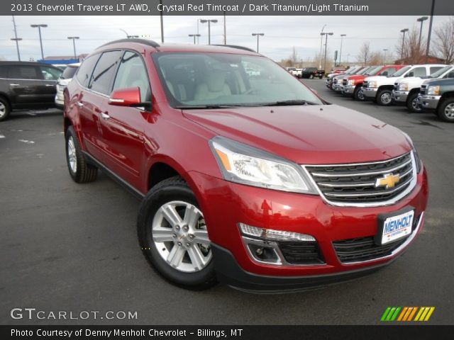 2013 Chevrolet Traverse LT AWD in Crystal Red Tintcoat
