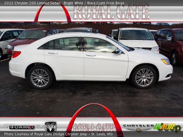 2013 Chrysler 200 Limited Sedan in Bright White