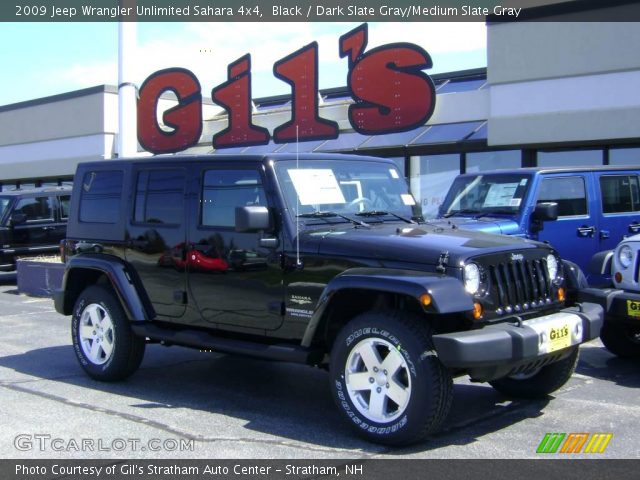 2009 Jeep Wrangler Unlimited Sahara 4x4 in Black