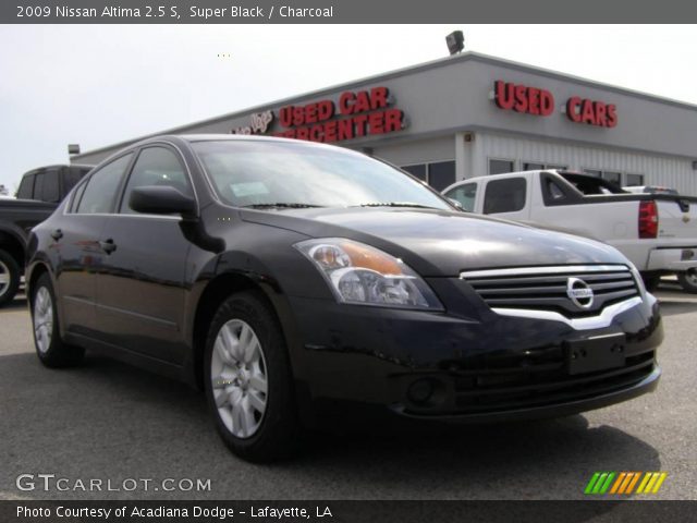 2009 Nissan Altima 2.5 S in Super Black