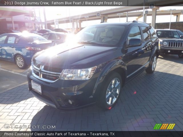 2013 Dodge Journey Crew in Fathom Blue Pearl