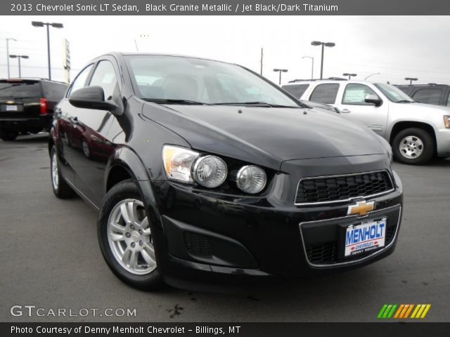 2013 Chevrolet Sonic LT Sedan in Black Granite Metallic