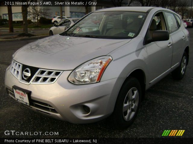 2011 Nissan Rogue S AWD in Silver Ice Metallic