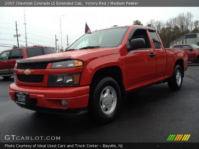 2007 Chevrolet Colorado LS Extended Cab in Victory Red