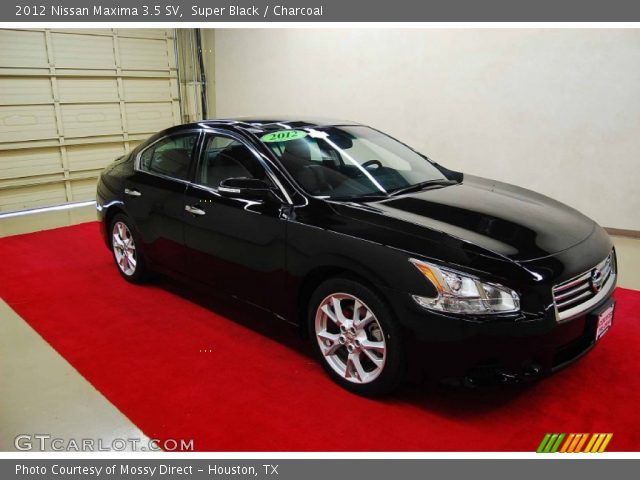 2012 Nissan Maxima 3.5 SV in Super Black