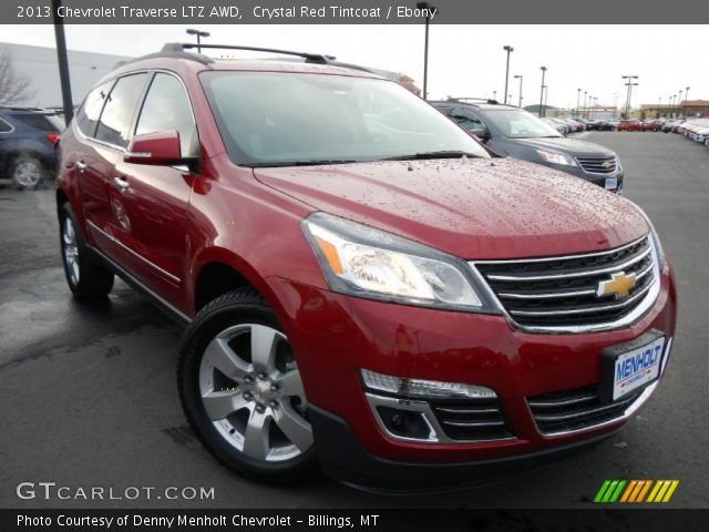 2013 Chevrolet Traverse LTZ AWD in Crystal Red Tintcoat