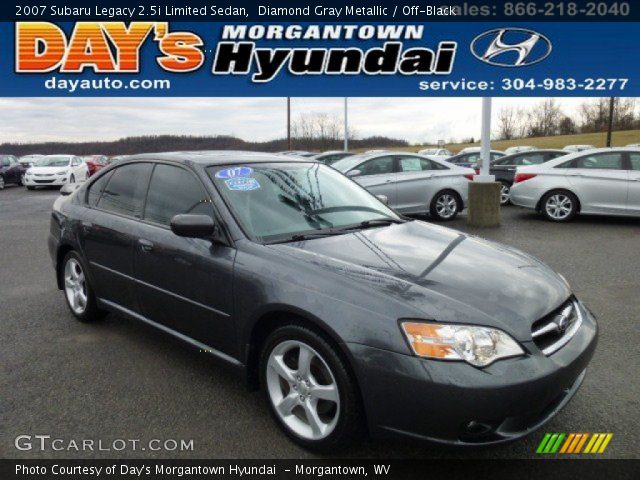2007 Subaru Legacy 2.5i Limited Sedan in Diamond Gray Metallic