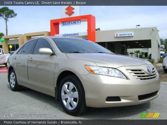 2009 Toyota Camry LE in Desert Sand Metallic