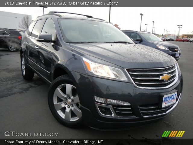 2013 Chevrolet Traverse LTZ AWD in Cyber Gray Metallic