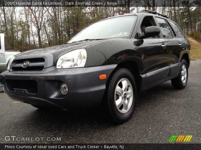 2006 Hyundai Santa Fe Limited in Dark Emerald Green