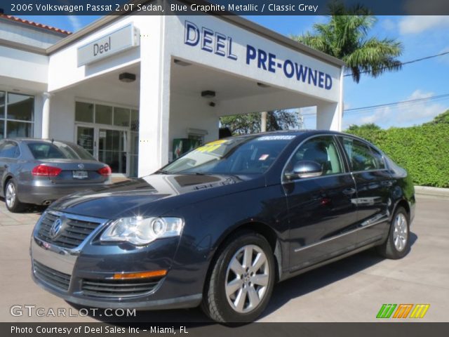 2006 Volkswagen Passat 2.0T Sedan in Blue Graphite Metallic