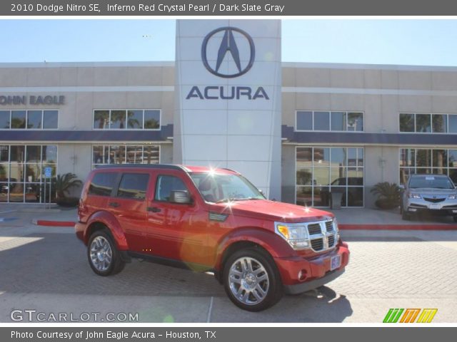 2010 Dodge Nitro SE in Inferno Red Crystal Pearl