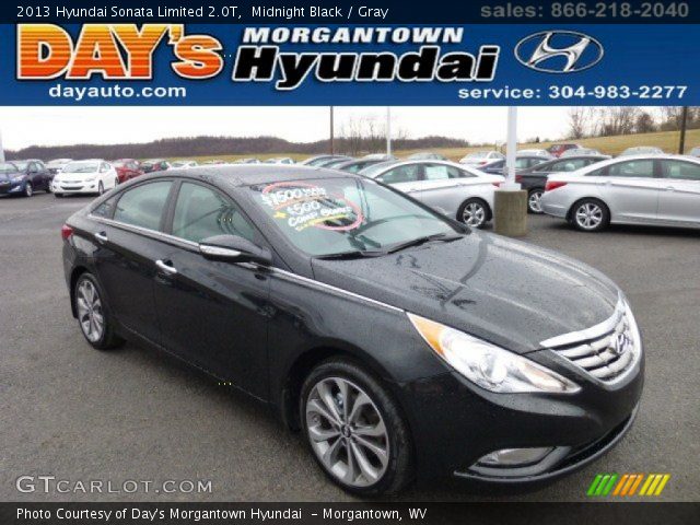 2013 Hyundai Sonata Limited 2.0T in Midnight Black