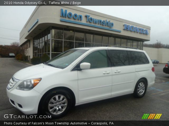 2010 Honda Odyssey EX-L in Taffeta White