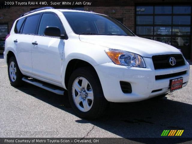 2009 Toyota RAV4 4WD in Super White