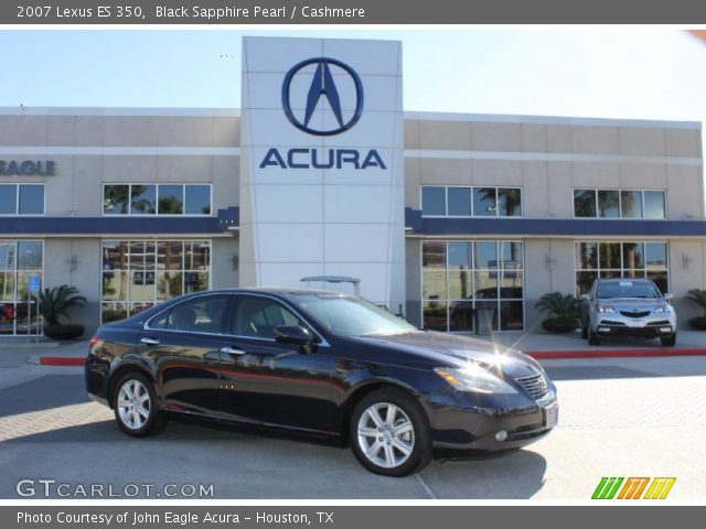 2007 Lexus ES 350 in Black Sapphire Pearl