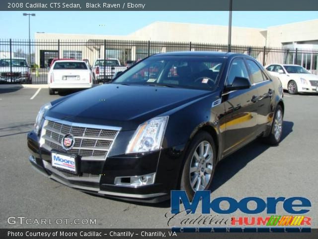 2008 Cadillac CTS Sedan in Black Raven