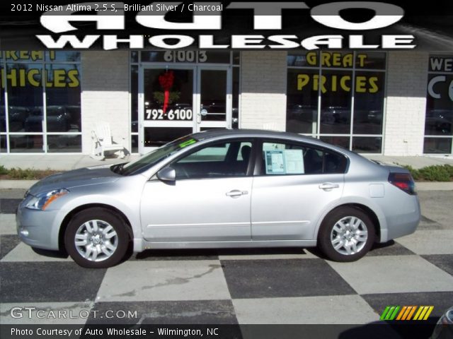 2012 Nissan Altima 2.5 S in Brilliant Silver