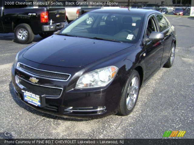 2008 Chevrolet Malibu LT Sedan in Black Granite Metallic