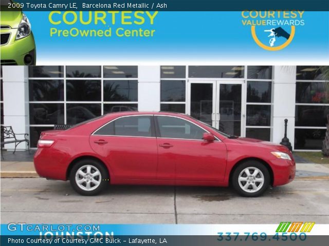 2009 Toyota Camry LE in Barcelona Red Metallic