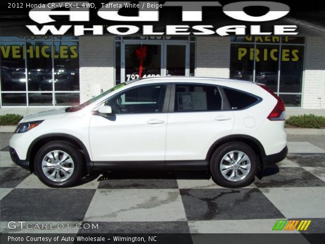 2012 Honda CR-V EX-L 4WD in Taffeta White