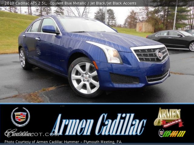 2013 Cadillac ATS 2.5L in Opulent Blue Metallic