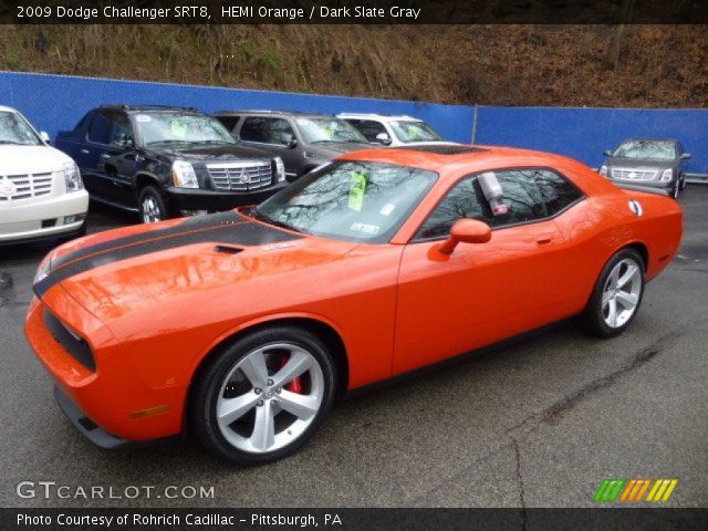 2009 Dodge Challenger SRT8 in HEMI Orange