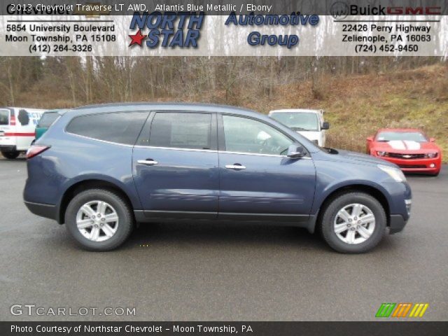 2013 Chevrolet Traverse LT AWD in Atlantis Blue Metallic