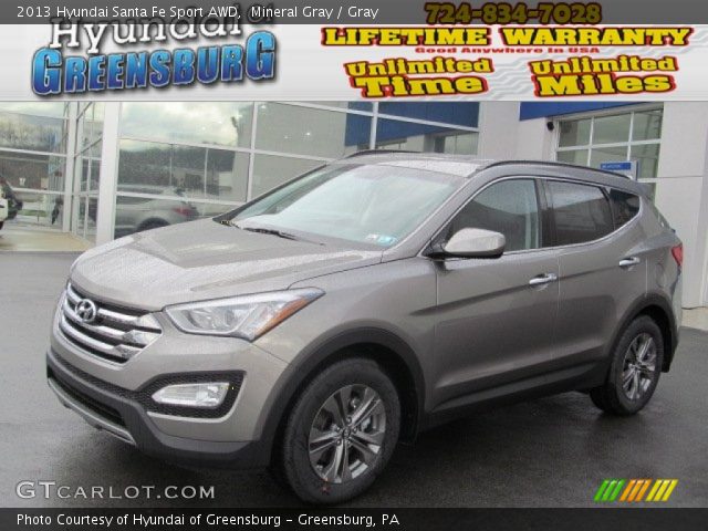 2013 Hyundai Santa Fe Sport AWD in Mineral Gray