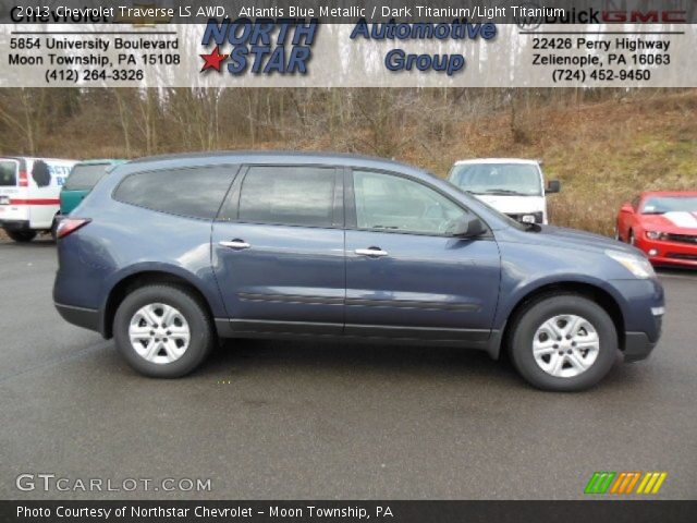 2013 Chevrolet Traverse LS AWD in Atlantis Blue Metallic