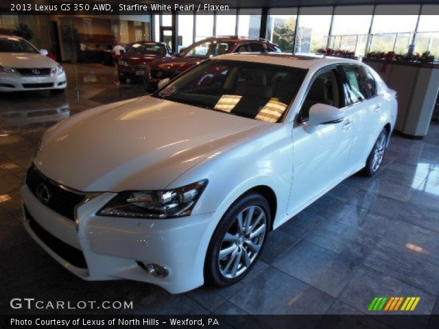2013 Lexus GS 350 AWD in Starfire White Pearl