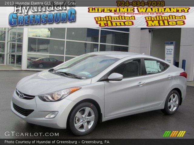2013 Hyundai Elantra GLS in Silver
