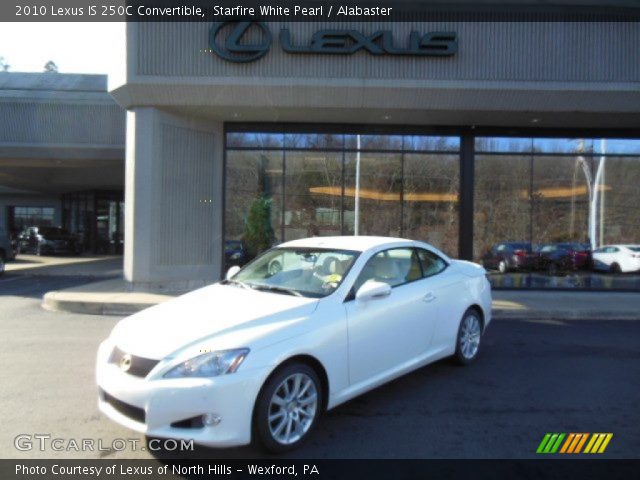 2010 Lexus IS 250C Convertible in Starfire White Pearl