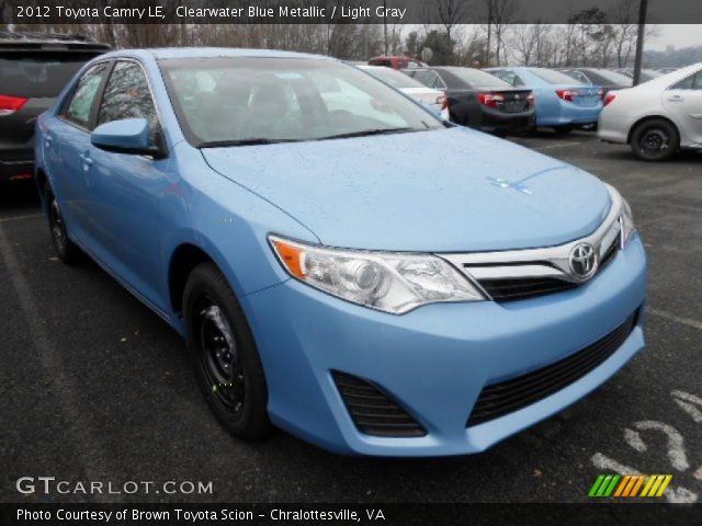 2012 Toyota Camry LE in Clearwater Blue Metallic