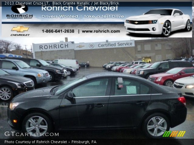 2013 Chevrolet Cruze LT in Black Granite Metallic