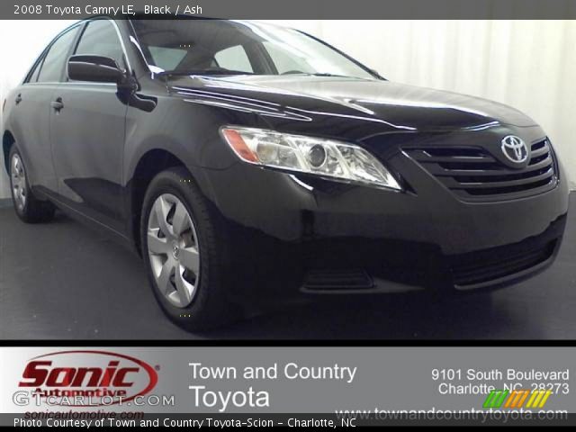 2008 Toyota Camry LE in Black
