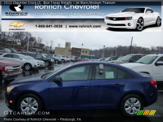 2013 Chevrolet Cruze LS in Blue Topaz Metallic
